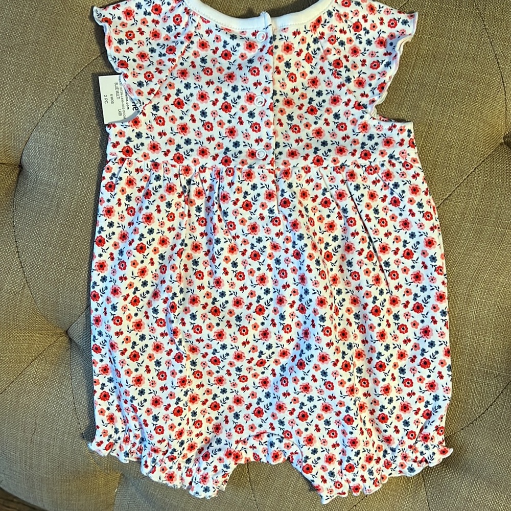 Little Me Ruffle Romper - Picture 4 of 7